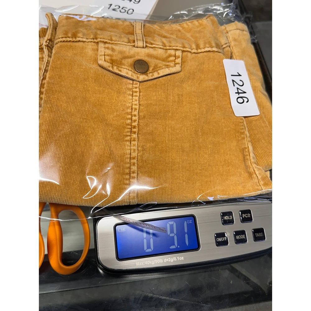 BDG Urban Outfitters Mustard Corduroy Button Front Mini Skirt Retro Indie Boho 6 - Picture 7 of 7